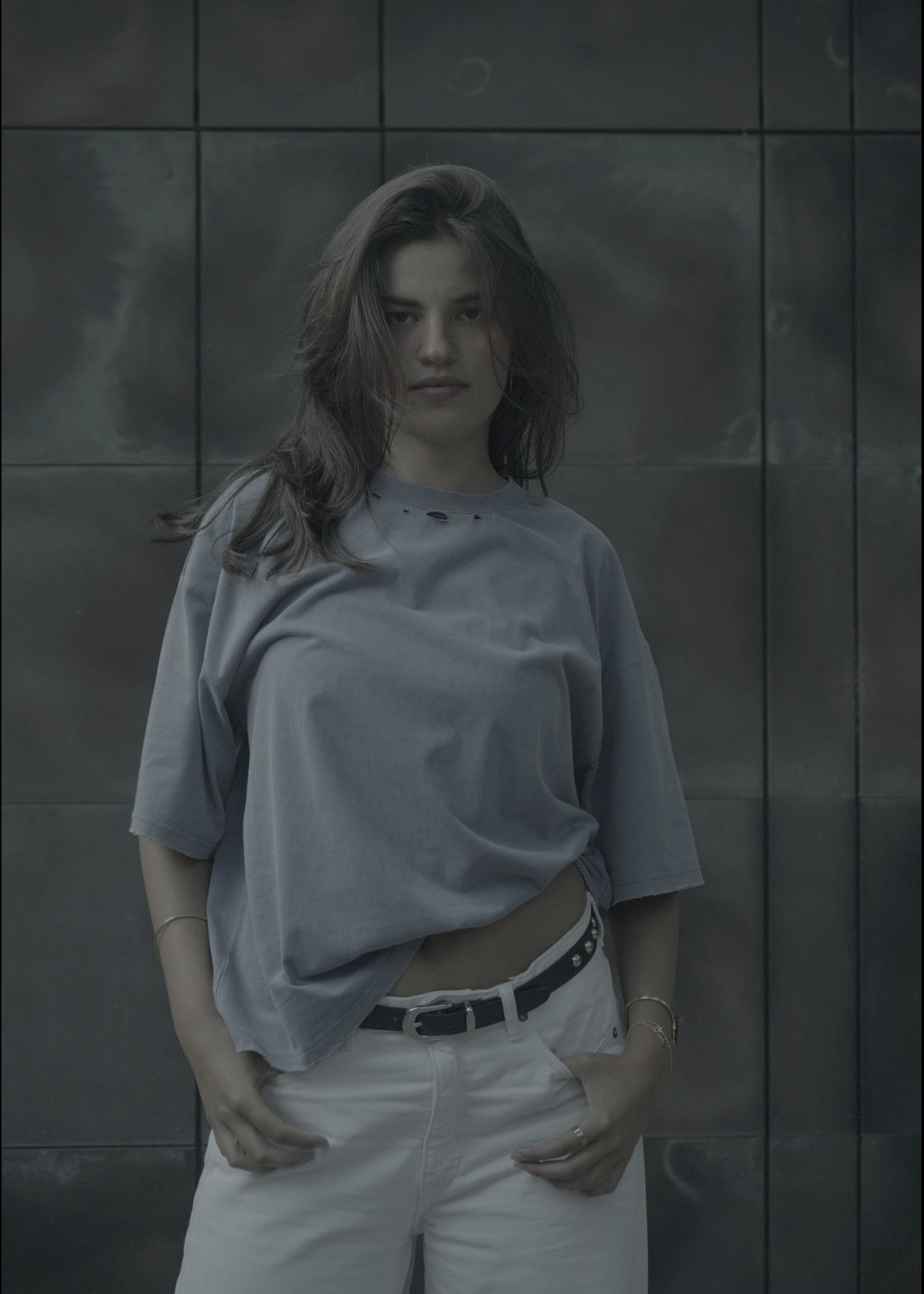 Indigo Bloom Tee